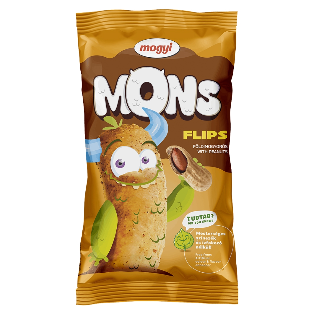 Mogyi Mons Flips Peanuts 40g
