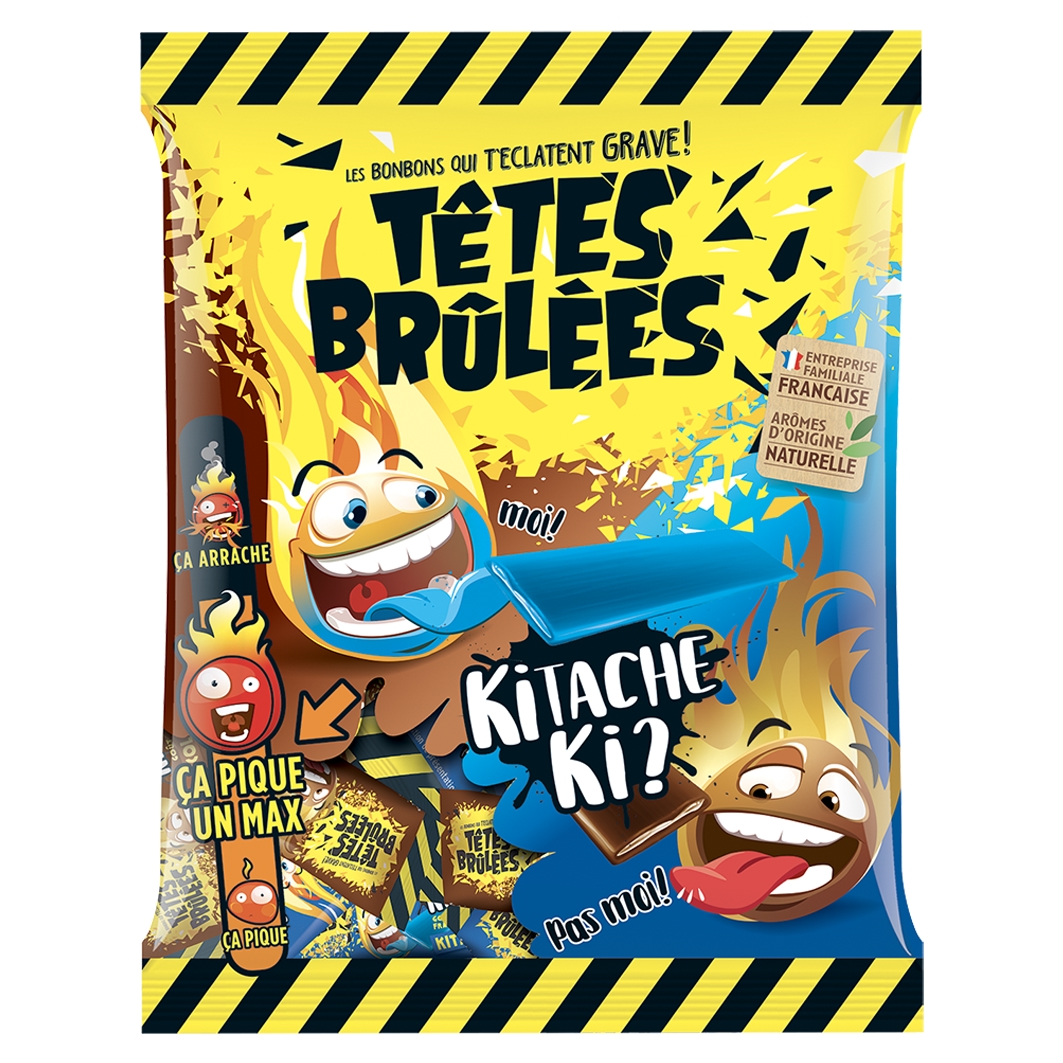 Têtes Brûlées Bars Cola-Himbeere 200g