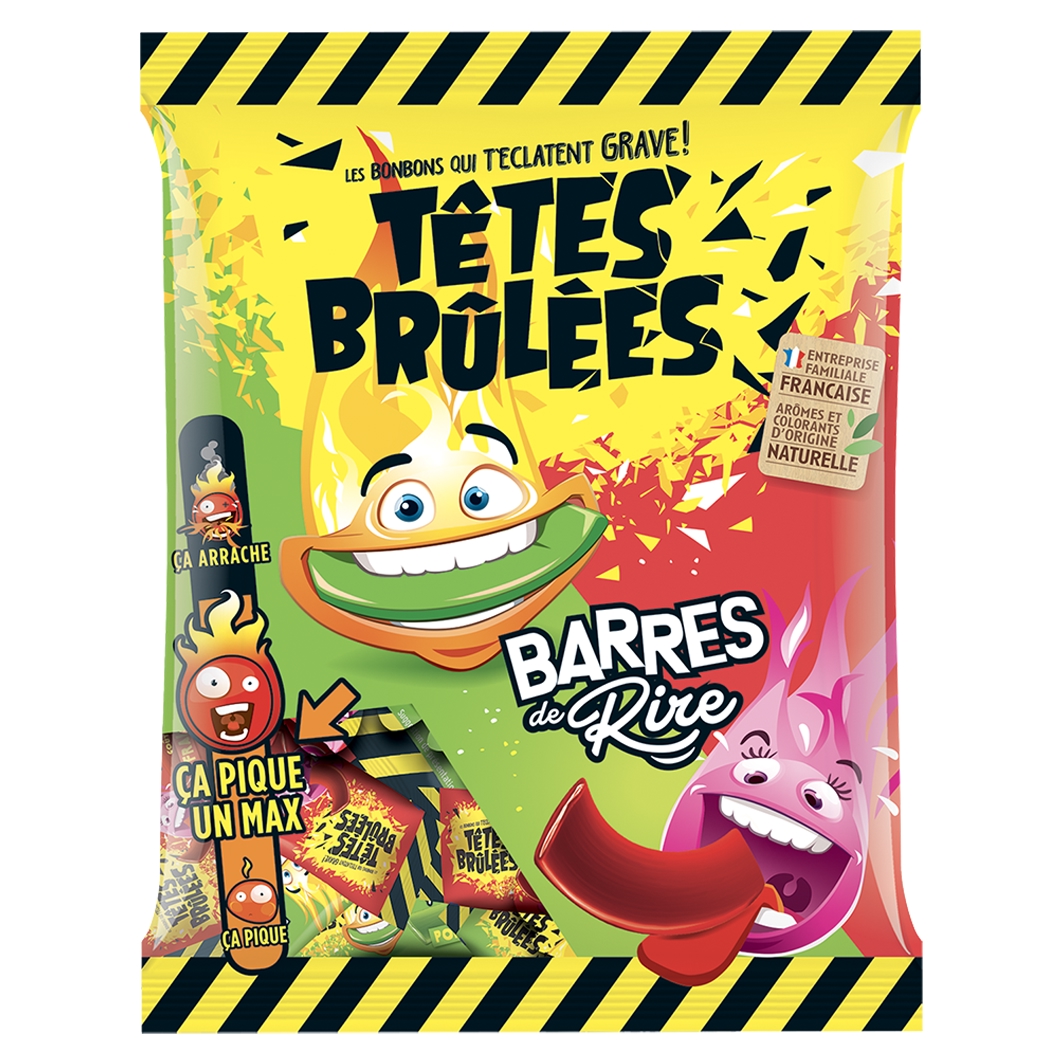 Têtes Brûlées Bars sour 200g