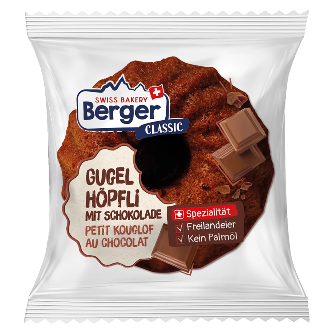 Berger Gugelhöpfli Schoko 45g