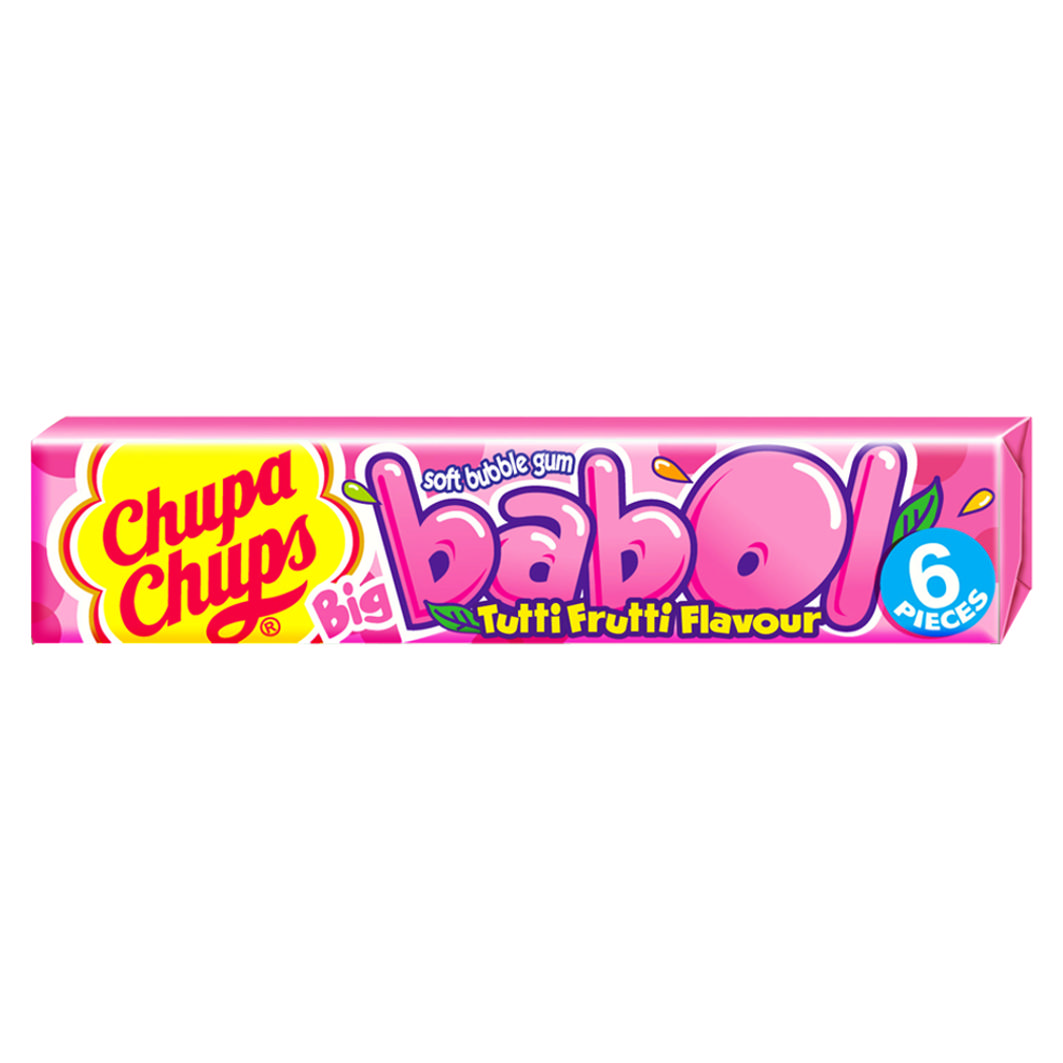 Chupa Chups Gum Babol Tutti Frutti 30g