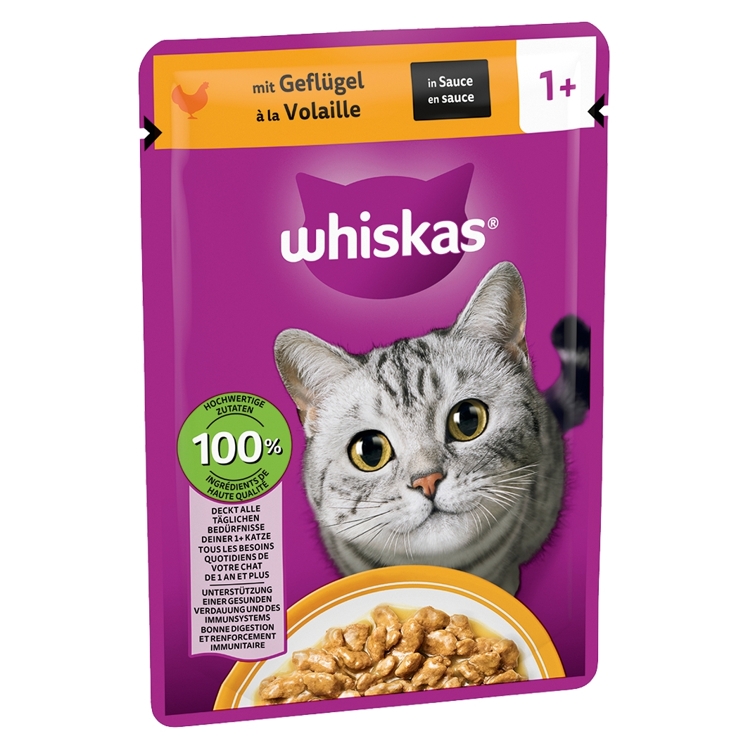 Whiskas 1+ Geflügel 85g