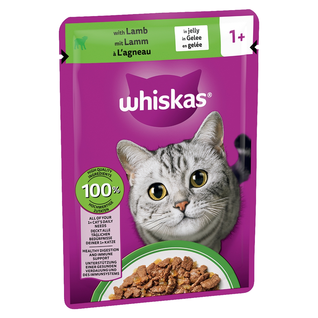 Whiskas 1+ Lamm 85g