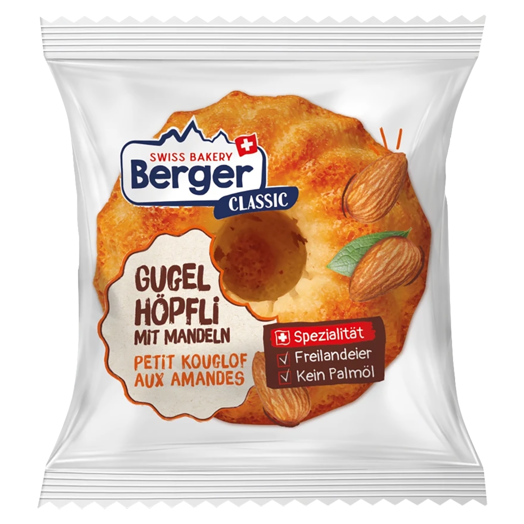 Berger Gugelhöpfli Mandeln 45g