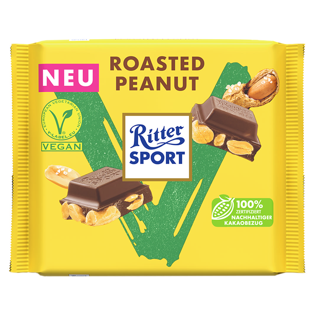 Ritter Sport Vegan Roasted Peanut 100g