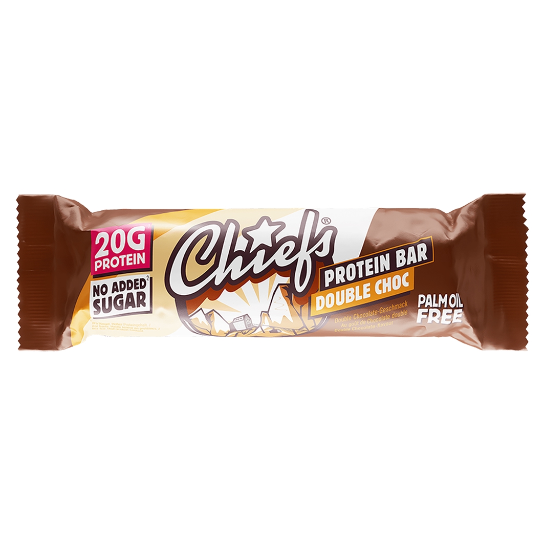 Chiefs Protein Bar Double Choc 55g