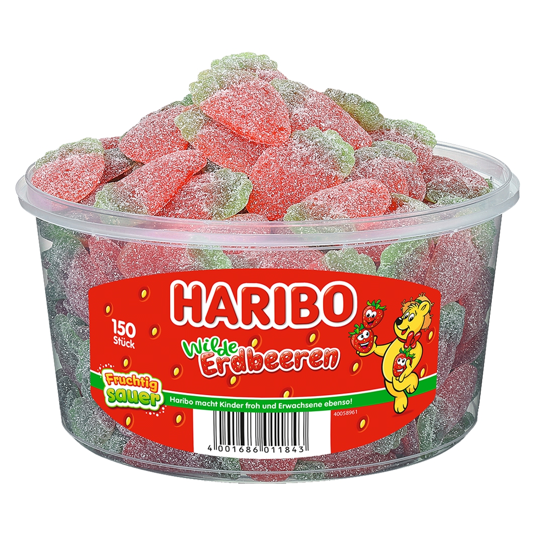 Haribo Wilde Erdbeeren sau. 1.2kg