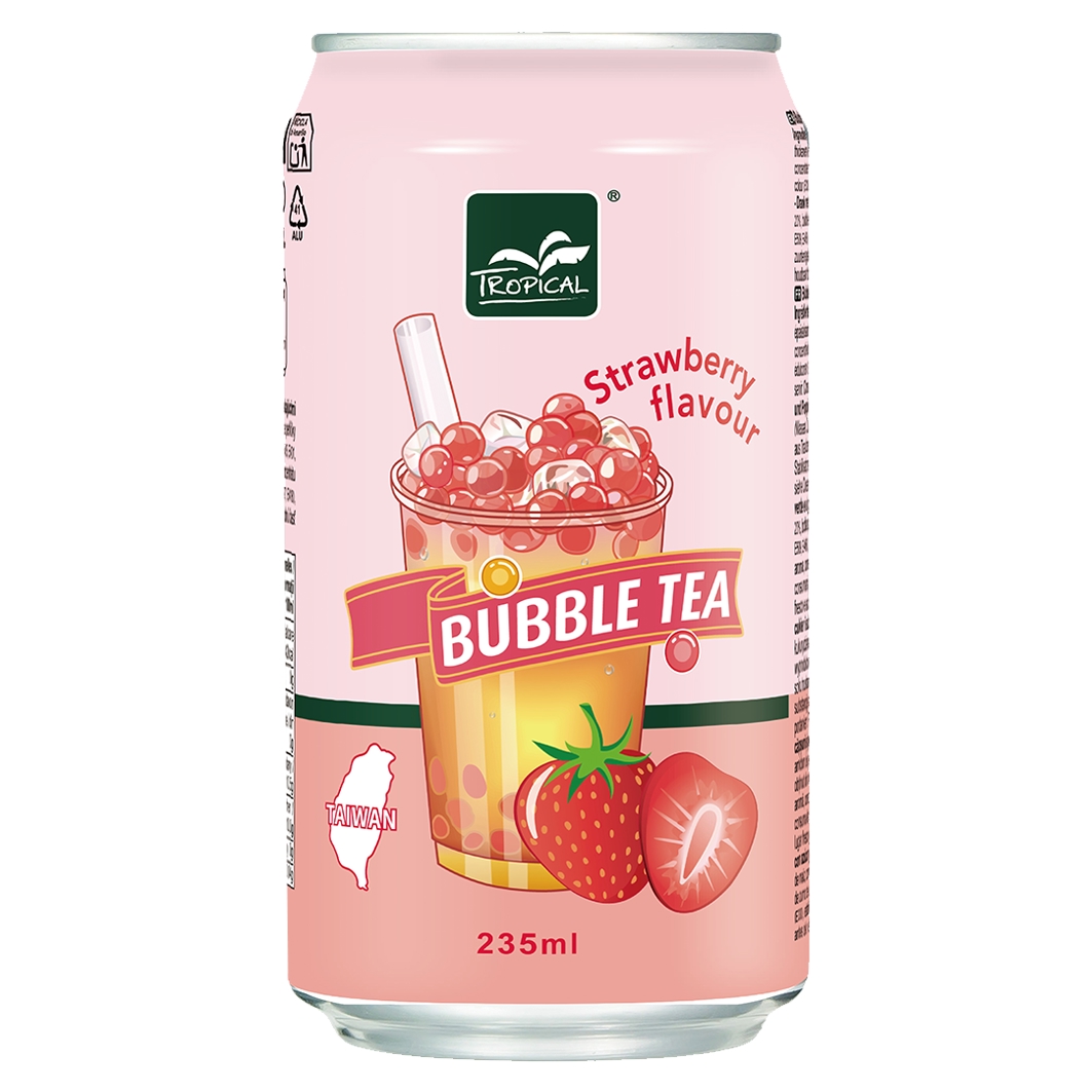 Tropical Bubble Tea Strawb. 235ml