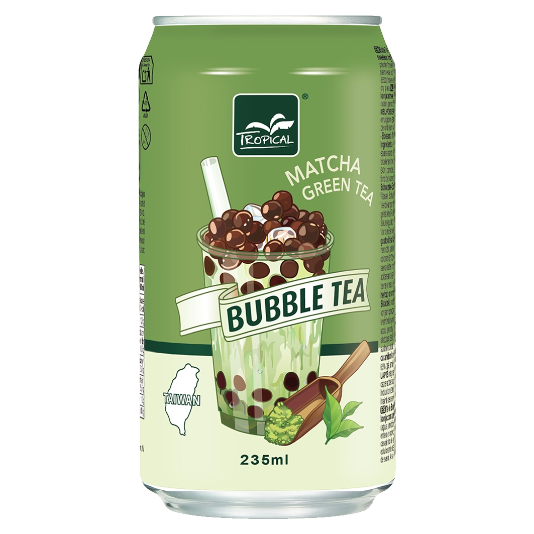 Tropical Bubble Tea Matcha 235ml