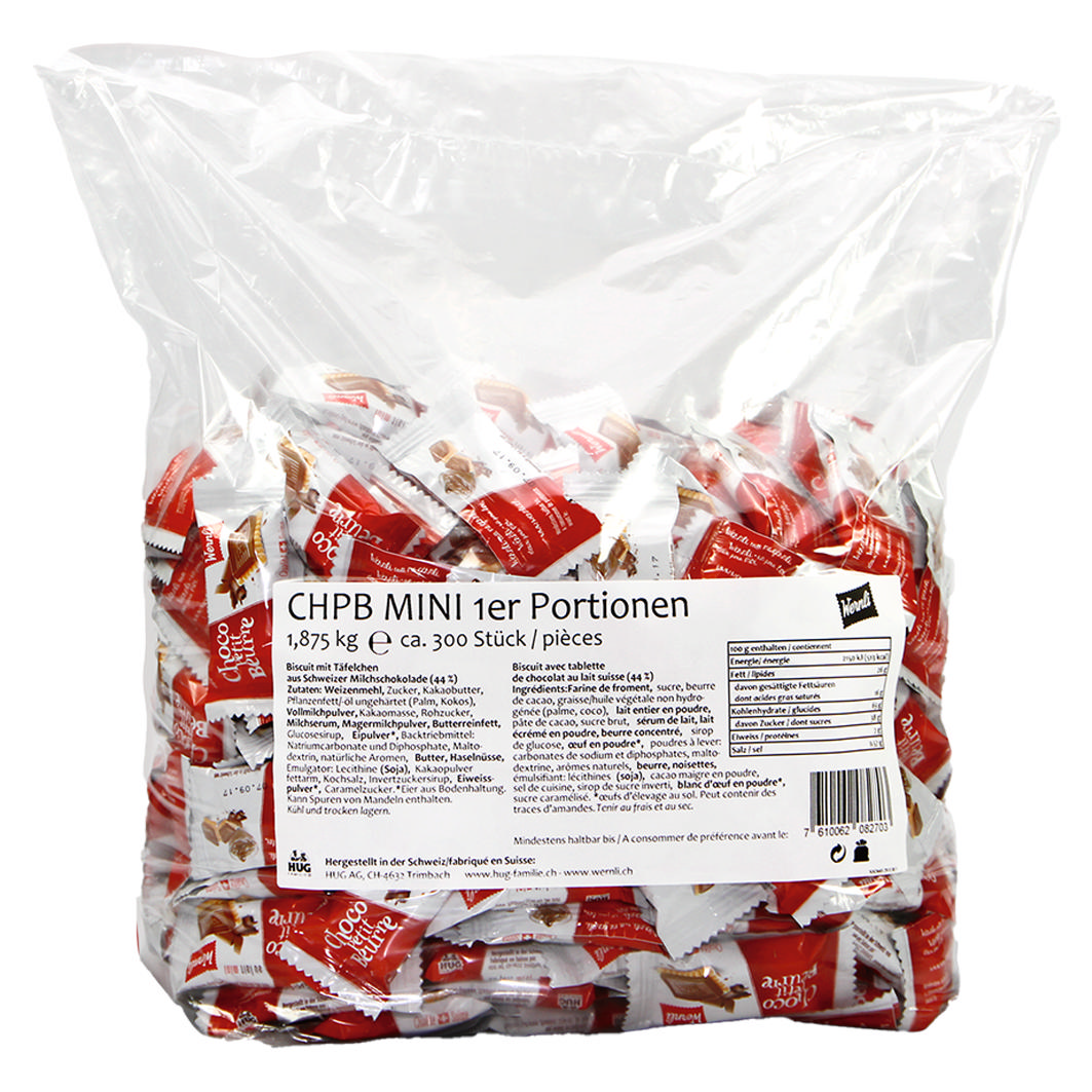Wernli Mini Choco Pt.Beurre 1.875kg