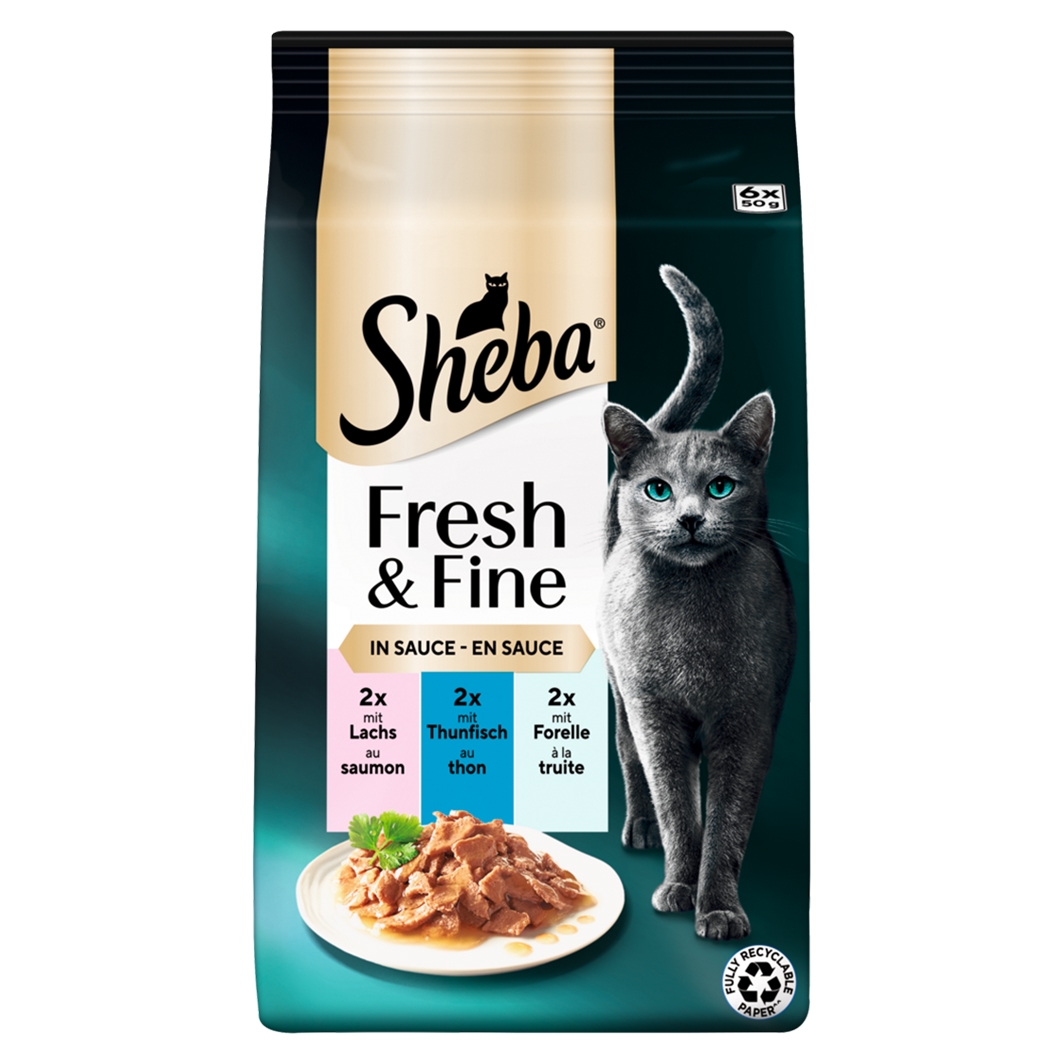 Sheba Fresh&Fine Fisch 6x50g