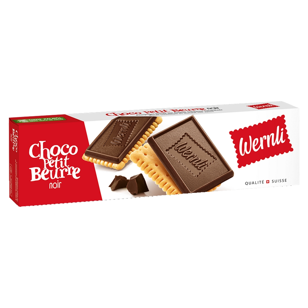 Wernli Choco Pt.Beurre Noir 125g