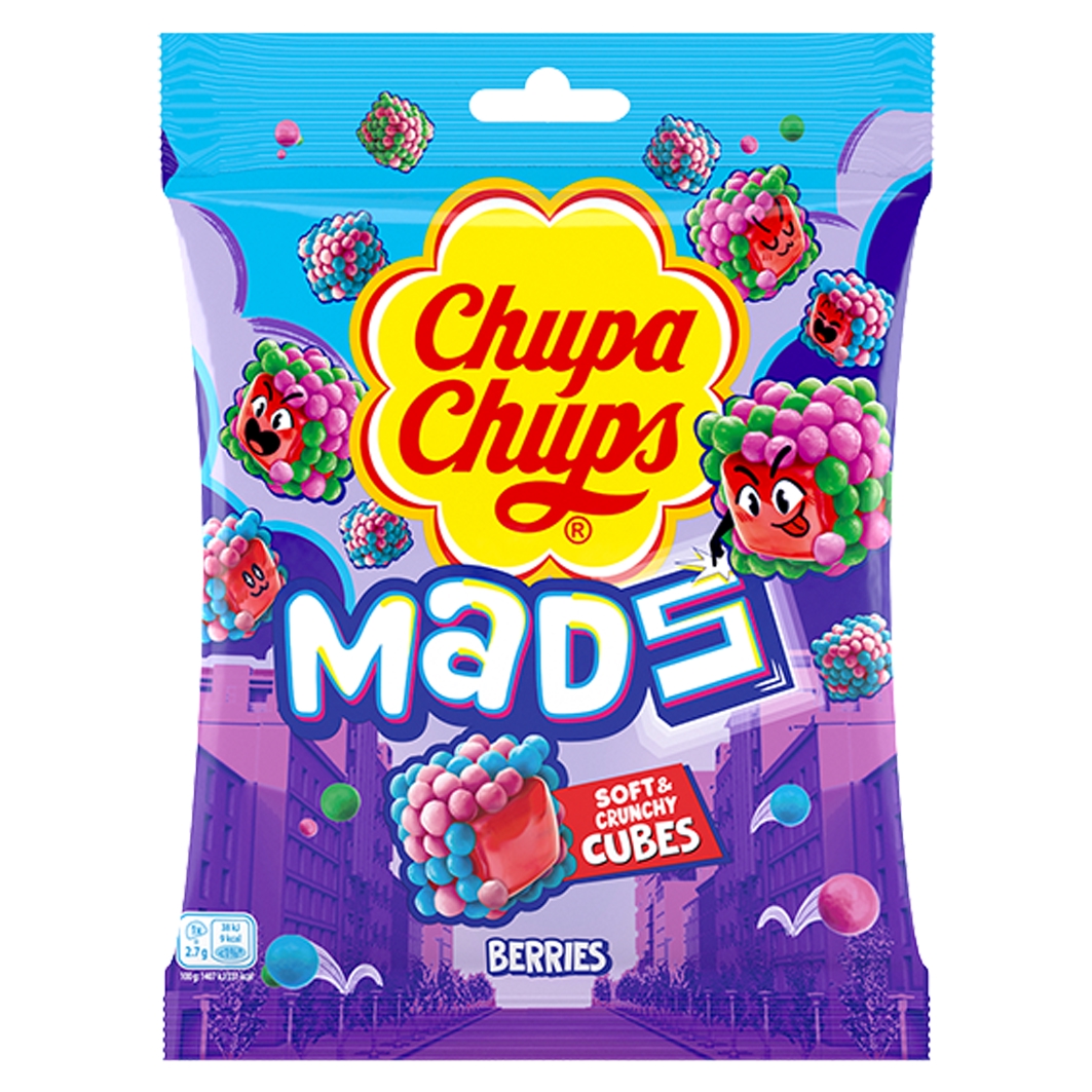 Chupa Chups Mads Berry 115g
