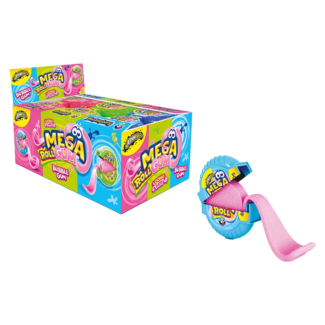Johny Bee Mega Roll Bubble Gum 40g
