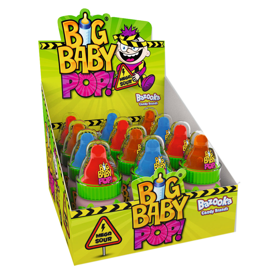 Bazooka Big Baby Pop sour 32g