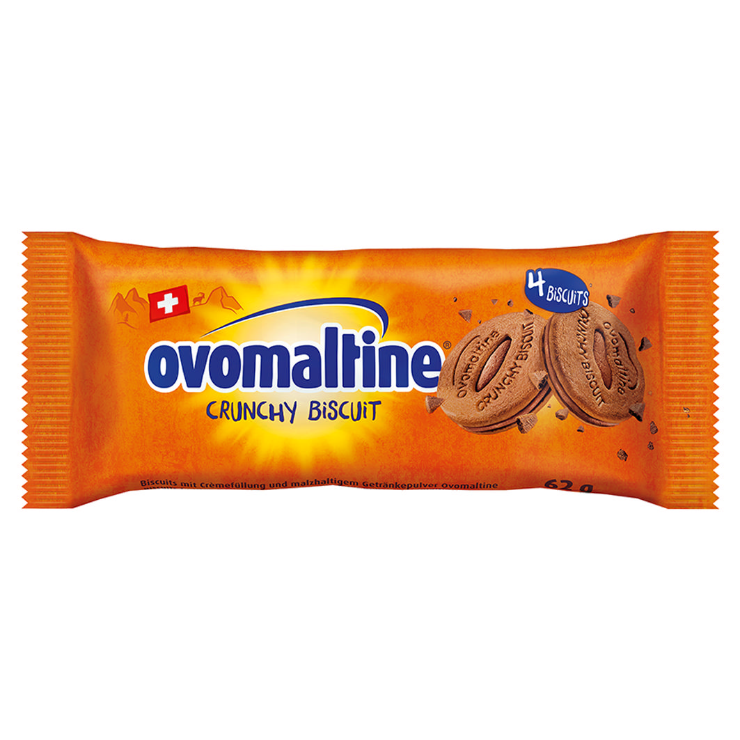 Ovomaltine Crunchy Biscuit 4er 62g