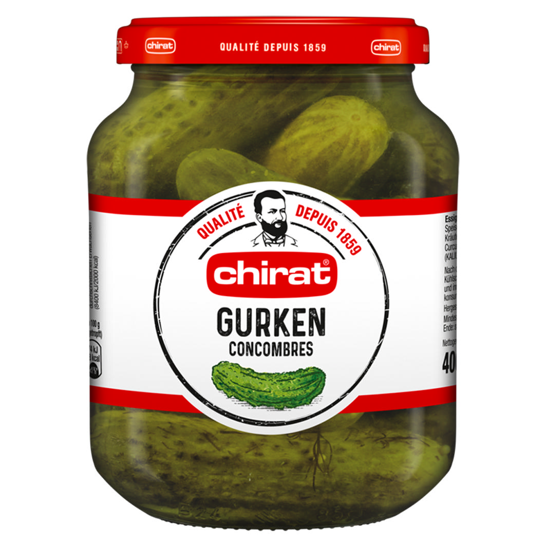 Chirat Gurken 400g