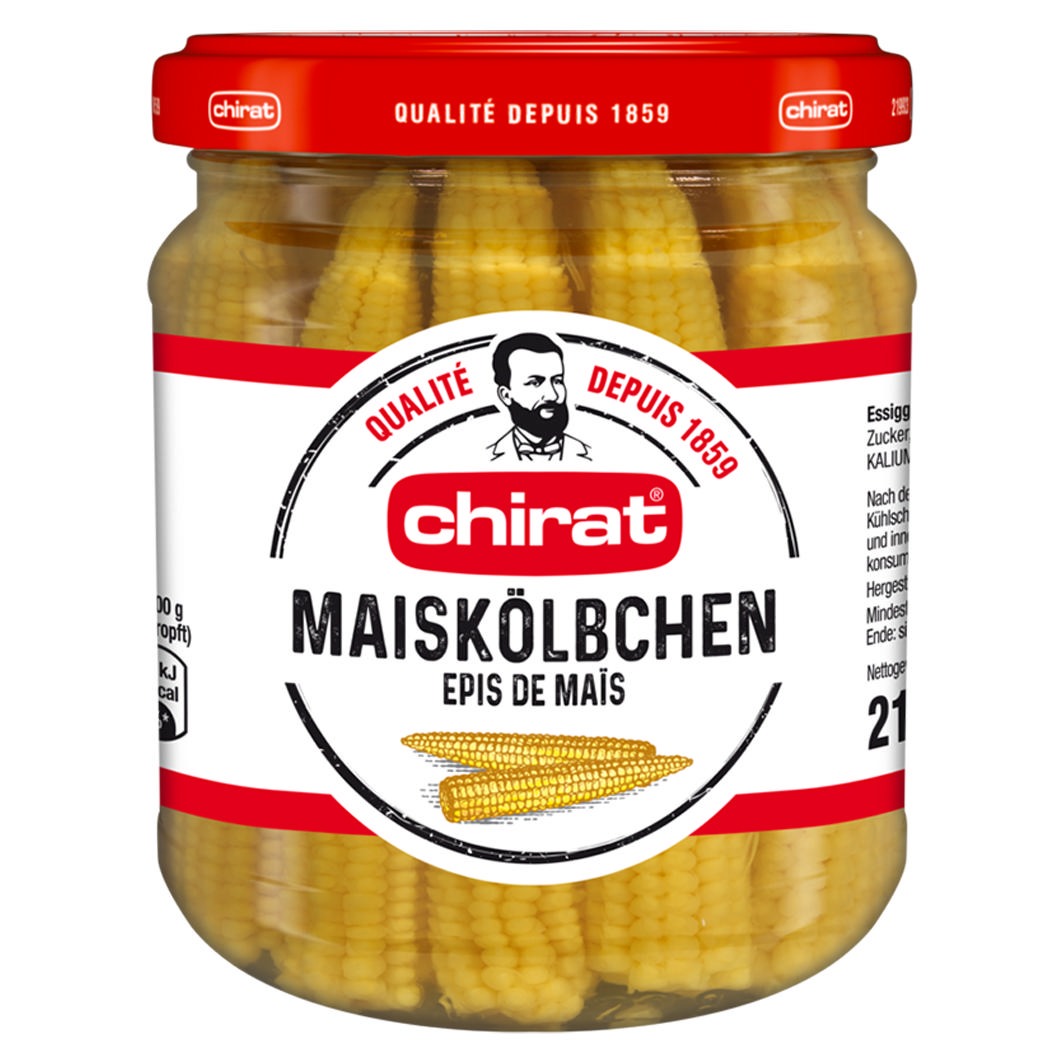 Chirat Maiskölbchen 210g