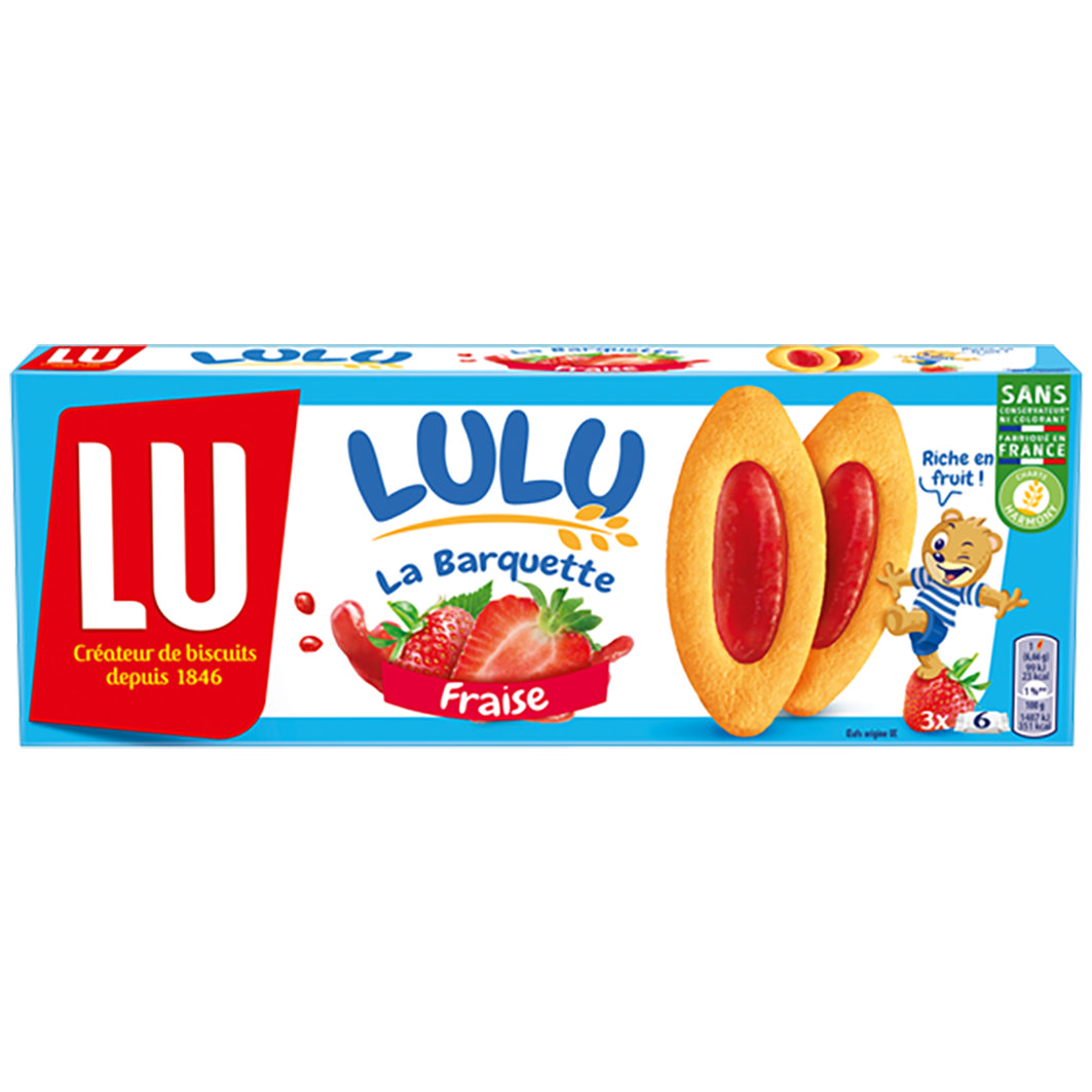 LU Barquette Erdbeer 120g