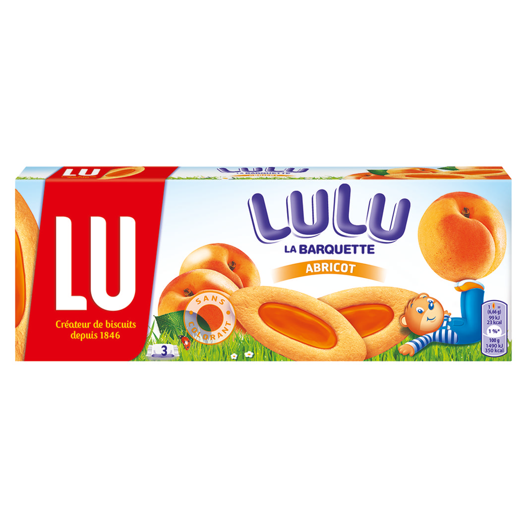 LU Barquette Aprikose 120g