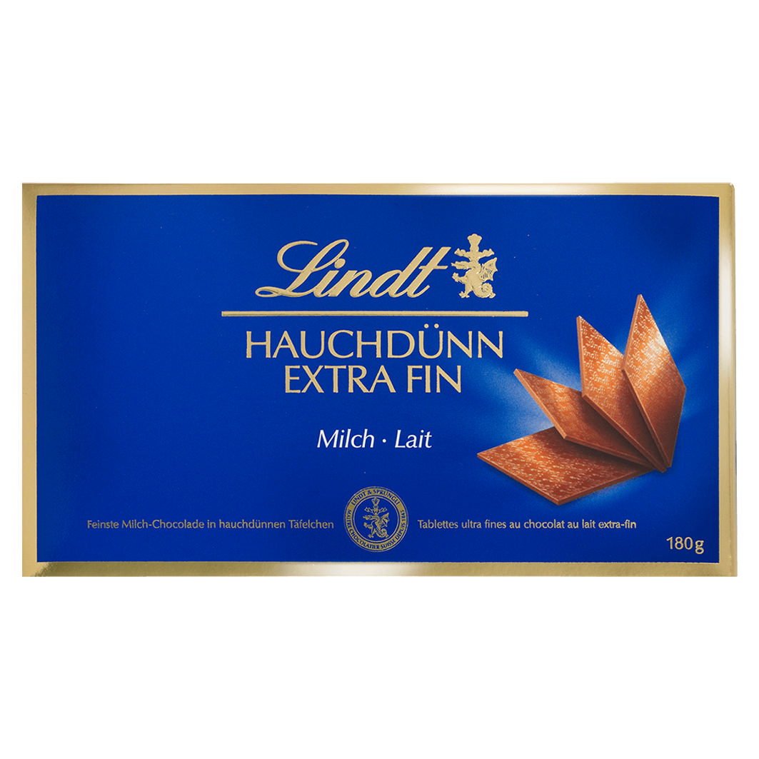 Lindt Hauchdünn Milch 180g