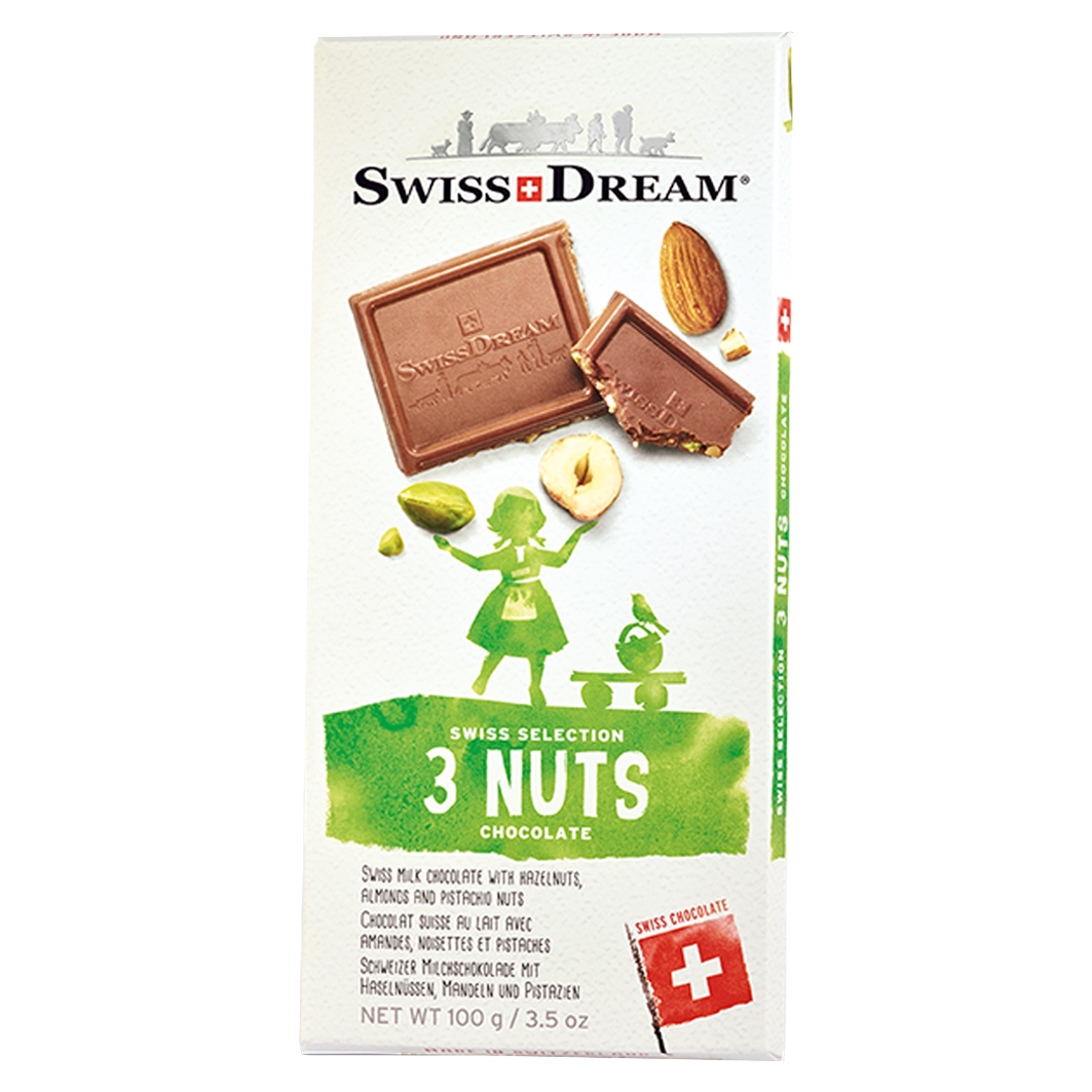 SwissDream 3 Nuts 100g