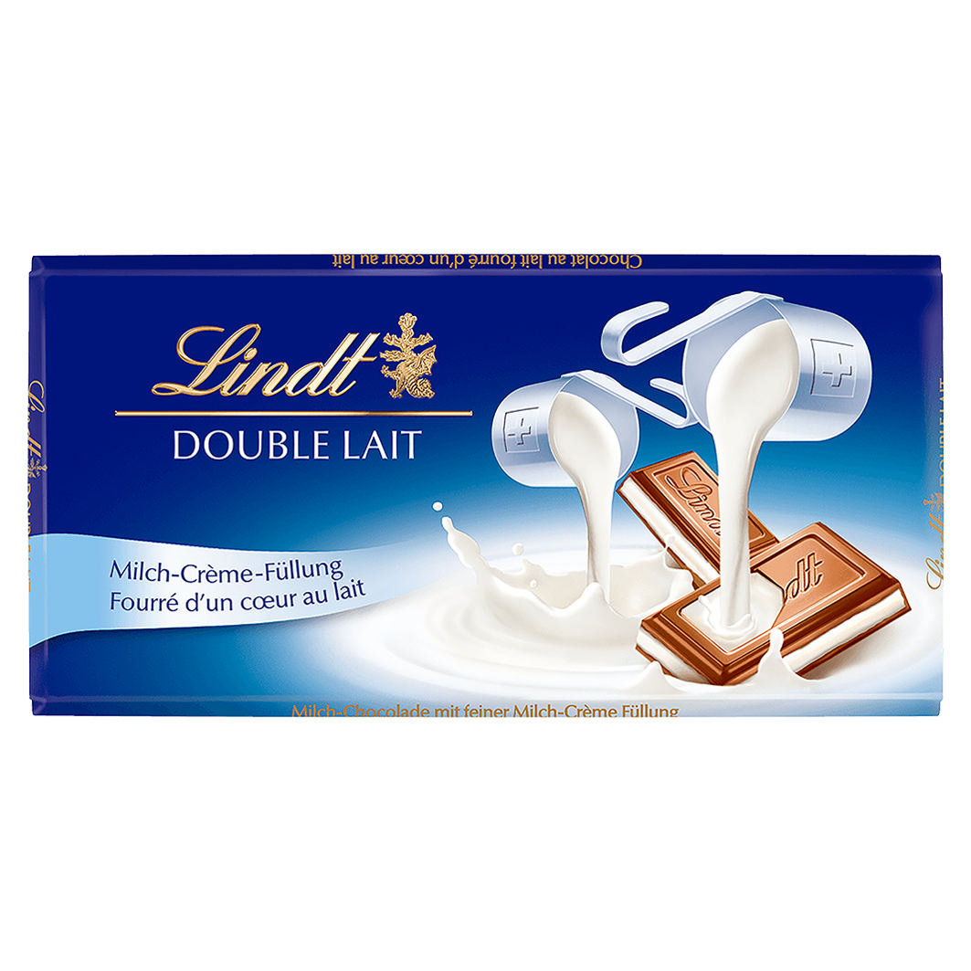 Lindt Double Lait 100g