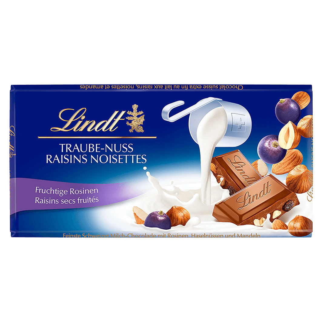 Lindt Traube-Nuss 100g