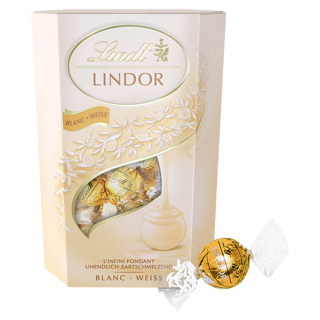 Lindor Kugeln Weiss 200g