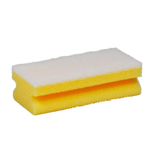 CLEAN and CLEVER Pflegeschwamm PRO 61 7 × 15 cm, gelb / weiss - Webstar - Hygiene- und Verbrauchsartikel - Medizin- und Pflegeprodukte - Kiosk- und Shopartikel - Fun Food Service - Schweiz - Articles d’hygiène et consommables - Produits médicaux et de soins - Produits de kiosque et de magasin - Fun Food Service - Suisse
