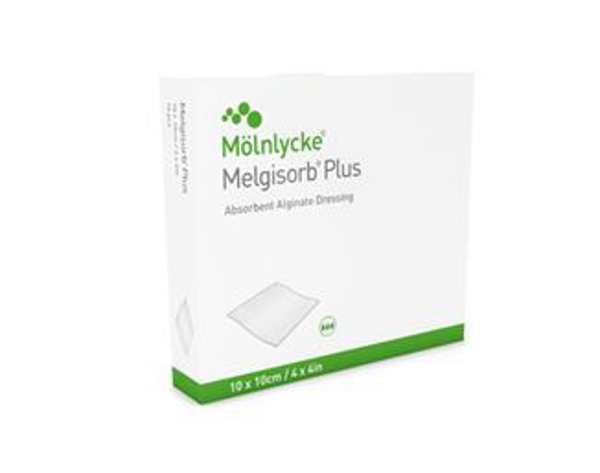 Melgisorb Plus Alginat-Verband, steril 10 x 10 cm - Webstar - Hygiene- und Verbrauchsartikel - Medizin- und Pflegeprodukte - Articles d’hygiène et consommables - Produits médicaux et de soins