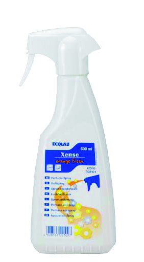 Xense Orange fresh Duftspray Zitrusduft, hellgelb, flüssig, pH: 7 - 8, 500 ml, gebrauchsfertig, mit Sprühkopf - Webstar - Hygiene- und Verbrauchsartikel - Medizin- und Pflegeprodukte - Kiosk- und Shopartikel - Fun Food Service - Schweiz - Articles d’hygiène et consommables - Produits médicaux et de soins - Produits de kiosque et de magasin - Fun Food Service - Suisse