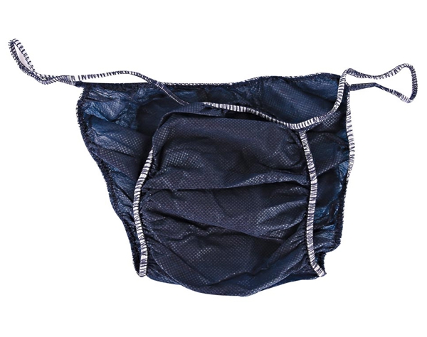 Einweg Slip Man PP Vlies G-String blau D. 53 cm einzeln verpackt - Webstar - Hygiene- und Verbrauchsartikel - Medizin- und Pflegeprodukte - Articles d’hygiène et consommables - Produits médicaux et de soins