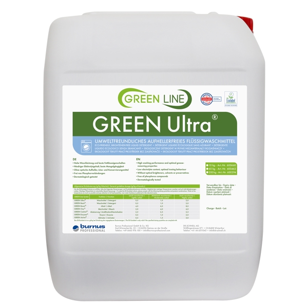 Burnus Professional GREEN Ultra Flüssigwaschmittel