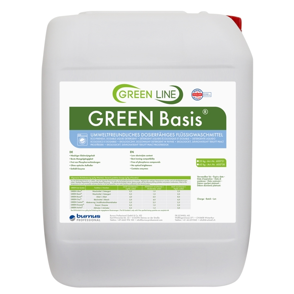 Burnus Professional GREEN Basis Flüssigwaschmittel