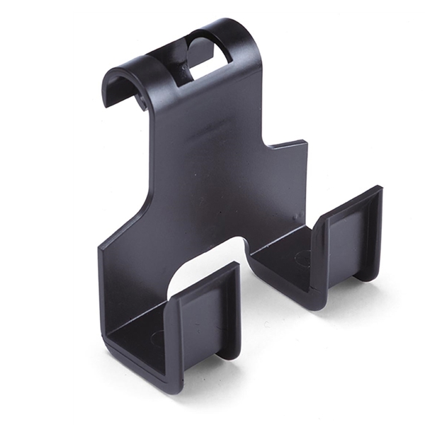 Halterung für Warnschild bei Abfallsack