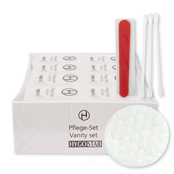 HYGOSTAR Hyhieneset 1 Watte ,1 Nagelfeil 3 Wattestäbchen, im Flowpack hygostar-hyhieneset-1-watte-1-nagelfeil-3-wattestabchen-im-flowpack-50-1050 - Webstar - Hygiene- und Verbrauchsartikel - Medizin- und Pflegeprodukte - Kiosk- und Shopartikel - Fun Food Service - Schweiz - Articles d’hygiène et consommables - Produits médicaux et de soins - Produits de kiosque et de magasin - Fun Food Service - Suisse