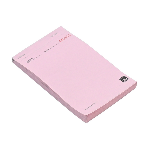Service-Block Triplikat 100 × 145 mm, rosa - Webstar - Hygiene- und Verbrauchsartikel - Medizin- und Pflegeprodukte - Kiosk- und Shopartikel - Fun Food Service - Schweiz - Articles d’hygiène et consommables - Produits médicaux et de soins - Produits de kiosque et de magasin - Fun Food Service - Suisse