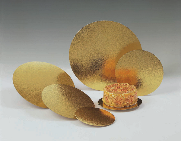 Tortenscheiben patiniert aus Karton