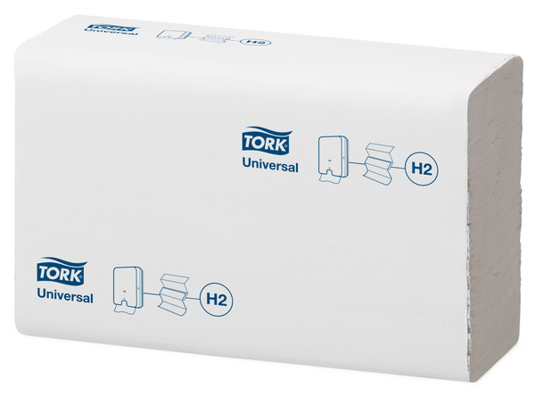 Tork Universal Handtuch – H2 System Z-Falzung, Recycling, 1-lagig, weiss, 21 × 23 cm, Tiefe gefaltet 7,8 cm, 250 Blatt - Webstar - Hygiene- und Verbrauchsartikel - Medizin- und Pflegeprodukte - Kiosk- und Shopartikel - Fun Food Service - Schweiz - Articles d’hygiène et consommables - Produits médicaux et de soins - Produits de kiosque et de magasin - Fun Food Service - Suisse