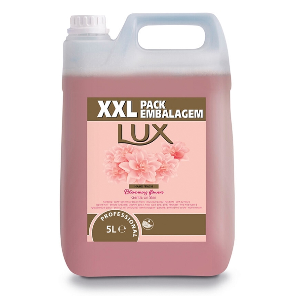 LUX Professional Hand-Wash Flüssigseife parfümiert, rosa, pH: 5, 5 Liter, gebrauchsfertig - Webstar - Hygiene- und Verbrauchsartikel - Medizin- und Pflegeprodukte - Kiosk- und Shopartikel - Fun Food Service - Schweiz - Articles d’hygiène et consommables - Produits médicaux et de soins - Produits de kiosque et de magasin - Fun Food Service - Suisse