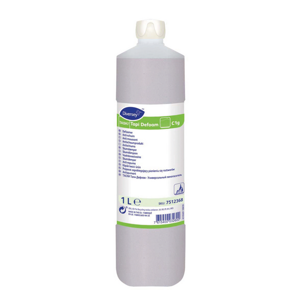 TASKI Tapi Defoam C1g Antischaumprodukt farblos, flüssig, 1 Liter, gebrauchsfertig - Webstar - Hygiene- und Verbrauchsartikel - Medizin- und Pflegeprodukte - Kiosk- und Shopartikel - Fun Food Service - Schweiz - Articles d’hygiène et consommables - Produits médicaux et de soins - Produits de kiosque et de magasin - Fun Food Service - Suisse