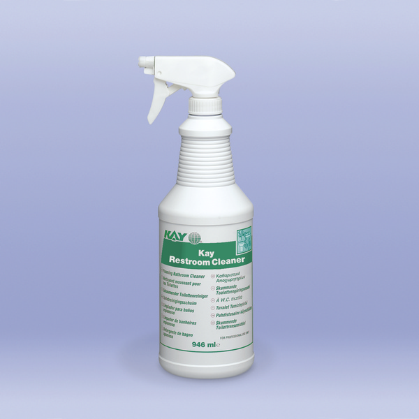 Restroom Cleaner E Sanitärreiniger parfümiert, farblos, flüssig, pH: 12 - 12,6, 6 × 1 Liter - Webstar - Hygiene- und Verbrauchsartikel - Medizin- und Pflegeprodukte - Kiosk- und Shopartikel - Fun Food Service - Schweiz - Articles d’hygiène et consommables - Produits médicaux et de soins - Produits de kiosque et de magasin - Fun Food Service - Suisse