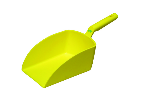 Grosse Handschaufel 16 × 9,5 × 36 cm, gelb - Webstar - Hygiene- und Verbrauchsartikel - Medizin- und Pflegeprodukte - Kiosk- und Shopartikel - Fun Food Service - Schweiz - Articles d’hygiène et consommables - Produits médicaux et de soins - Produits de kiosque et de magasin - Fun Food Service - Suisse