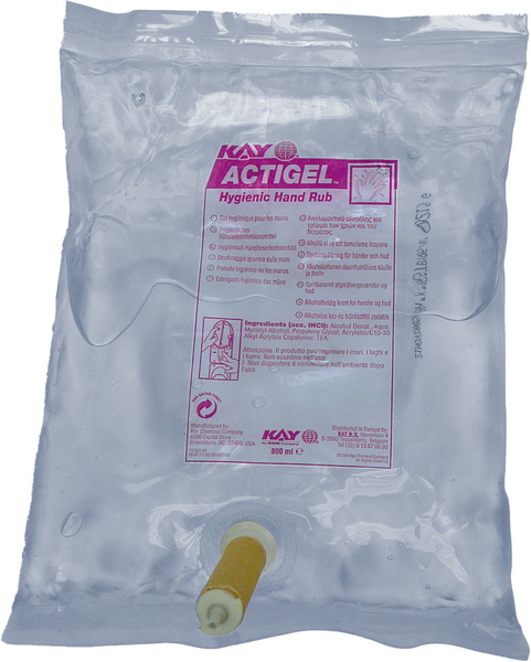 ACTIGEL Handdesinfektionsgel farblos, pH: 7, alkoholhaltig, 800 ml, gebrauchsfertig - Webstar - Hygiene- und Verbrauchsartikel - Medizin- und Pflegeprodukte - Kiosk- und Shopartikel - Fun Food Service - Schweiz - Articles d’hygiène et consommables - Produits médicaux et de soins - Produits de kiosque et de magasin - Fun Food Service - Suisse