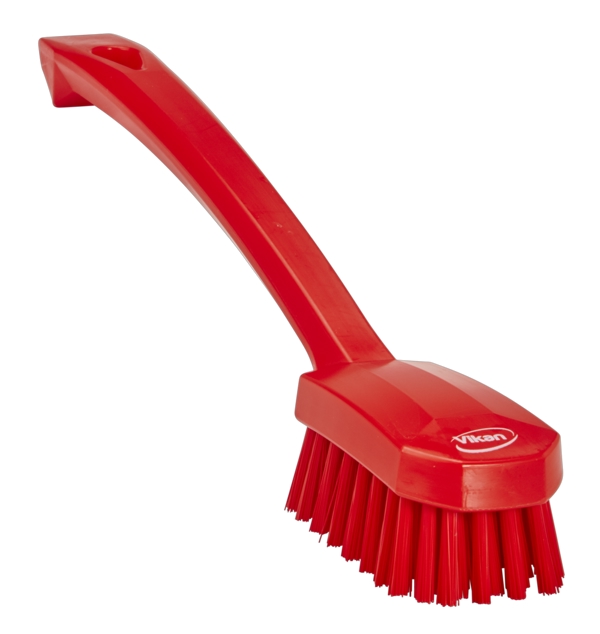 Abwaschbürste medium, 4 × 7 × 26 cm, rot - Webstar - Hygiene- und Verbrauchsartikel - Medizin- und Pflegeprodukte - Kiosk- und Shopartikel - Fun Food Service - Schweiz - Articles d’hygiène et consommables - Produits médicaux et de soins - Produits de kiosque et de magasin - Fun Food Service - Suisse