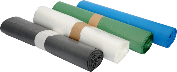Kehrichtsäcke ohne Verschlussband 120 Liter, HD-PE, blau, 700 × 1100 mm, 0,020 mm, Rolle à 50 Säcke - Webstar - Hygiene- und Verbrauchsartikel - Medizin- und Pflegeprodukte - Kiosk- und Shopartikel - Fun Food Service - Schweiz - Articles d’hygiène et consommables - Produits médicaux et de soins - Produits de kiosque et de magasin - Fun Food Service - Suisse