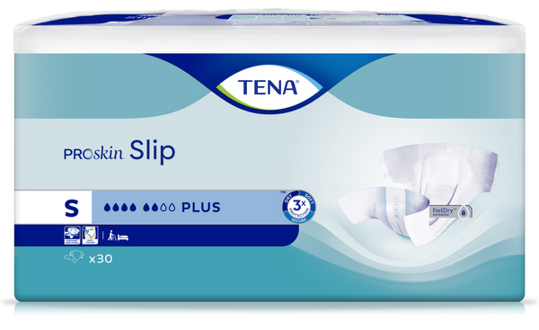 TENA Slip Plus ConfioAir Small FeelDry für ein absolut trockenes Gefühl, Hüfte 56 - 85 cm, Farbcode: blau, 30 Stück - Webstar - Hygiene- und Verbrauchsartikel - Medizin- und Pflegeprodukte - Kiosk- und Shopartikel - Fun Food Service - Schweiz - Articles d’hygiène et consommables - Produits médicaux et de soins - Produits de kiosque et de magasin - Fun Food Service - Suisse