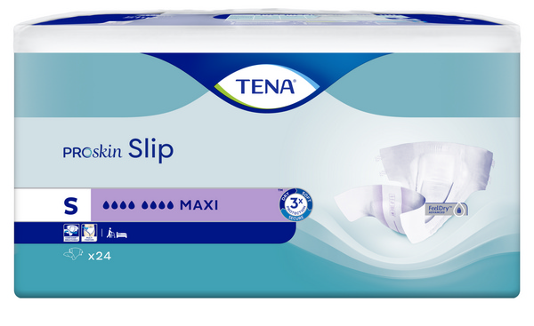 TENA Slip Maxi ConfioAir, S, violett, FeelDry für ein absolut trockenes Gefühl, Grösse S, Hüfte 50 - 80 cm, 3 x 24 Stück - Webstar - Hygiene- und Verbrauchsartikel - Medizin- und Pflegeprodukte - Kiosk- und Shopartikel - Fun Food Service - Schweiz - Articles d’hygiène et consommables - Produits médicaux et de soins - Produits de kiosque et de magasin - Fun Food Service - Suisse