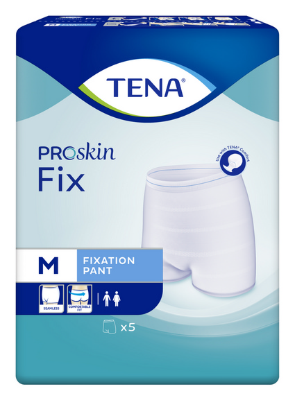 TENA Fix Medium Netzhosen für die sichere Fixierung von Einlagen, hautfreundlich, bei 60 °C voll waschbar, Farbcode: blau, Hüfte 70 - 90 cm, 20 × 5 Stück - Webstar - Hygiene- und Verbrauchsartikel - Medizin- und Pflegeprodukte - Kiosk- und Shopartikel - Fun Food Service - Schweiz - Articles d’hygiène et consommables - Produits médicaux et de soins - Produits de kiosque et de magasin - Fun Food Service - Suisse